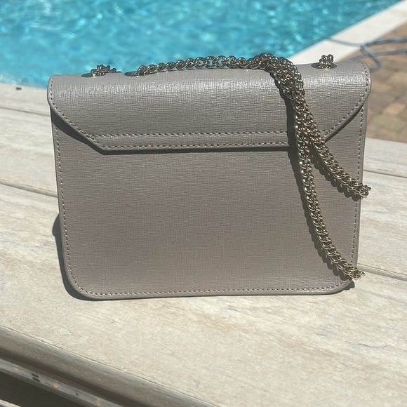 FURLA EUC Mini Bella Leather Crossbody/Shoulder Bag - Picture 4 of 8